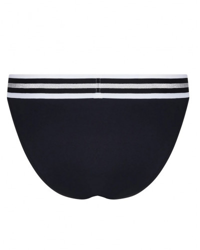 Slip de bain taille basse Lise Charmel Energie Nautique (Noir Silver)