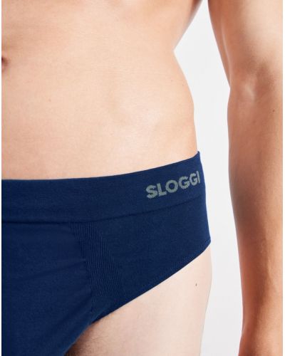 Slip Sloggi Men Go Smooth (Lot de 2) (Marine/gris)