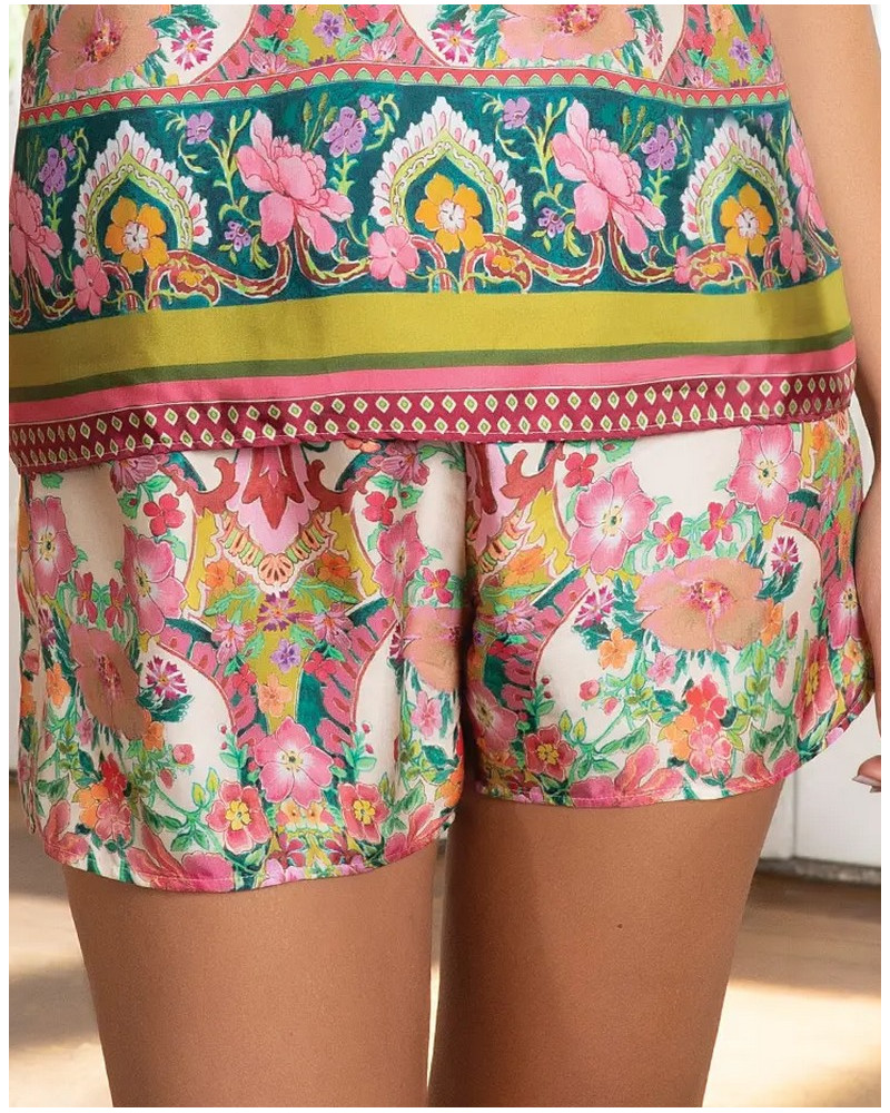 Silk short Lise Charmel Libertine en Fleurs (Libre Eclosion)