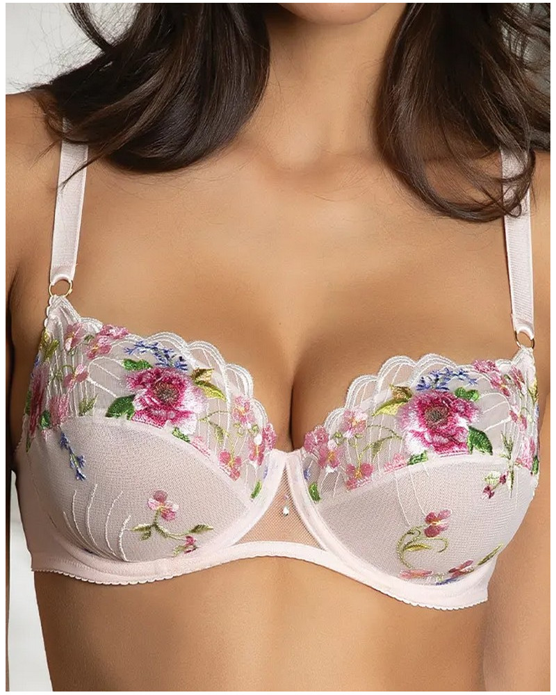 Sujetador corbeille bienestar Lise Charmel Libertine en Fleurs (Libre Eclosion)