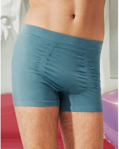 Pack of 2 Long hipster Sloggi for Men Go Smooth (Marine/gris)