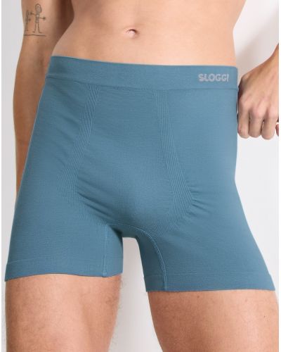 Pack of 2 Long hipster Sloggi for Men Go Smooth (Marine/gris)