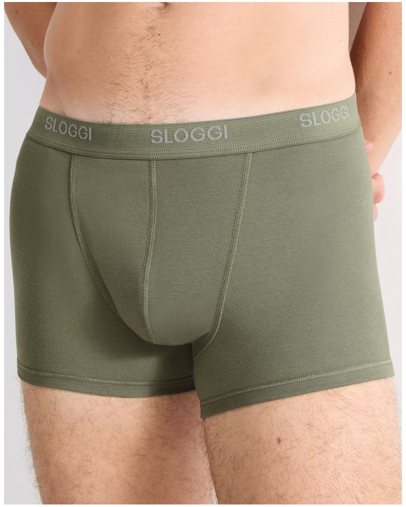 Shorts Sloggi For Men Basic (Moss Green Old)
