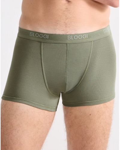 Shorts Sloggi For Men Basic (Moss Green Old)