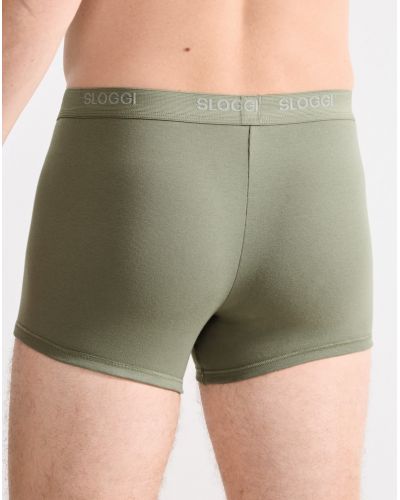 Shorts Sloggi For Men Basic (Moss Green Old)