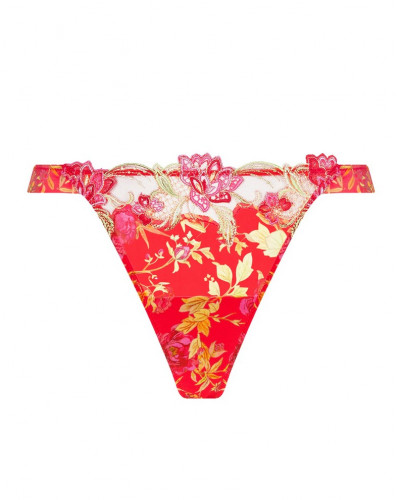 Tanga sexy Lise Charmel Forêt Rubis (Santal Rubis)