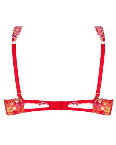 Soutien-gorge glamour Lise Charmel Forêt Rubis (Santal Rouge)