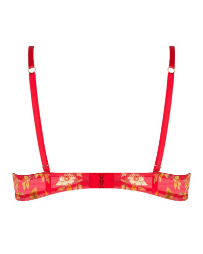 Soutien-gorge corbeille Lise Charmel Forêt Rubis (Santal Rouge)