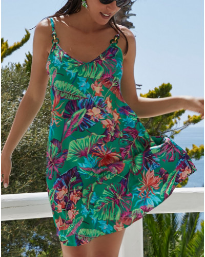 Beach dress Lise Charmel Paradis Sauvage (Vert Sauvage)