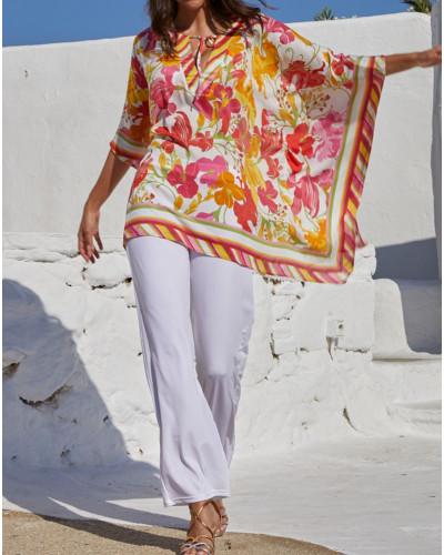 Pantalón de playa Lise Charmel Chic Nautique (Blanco)