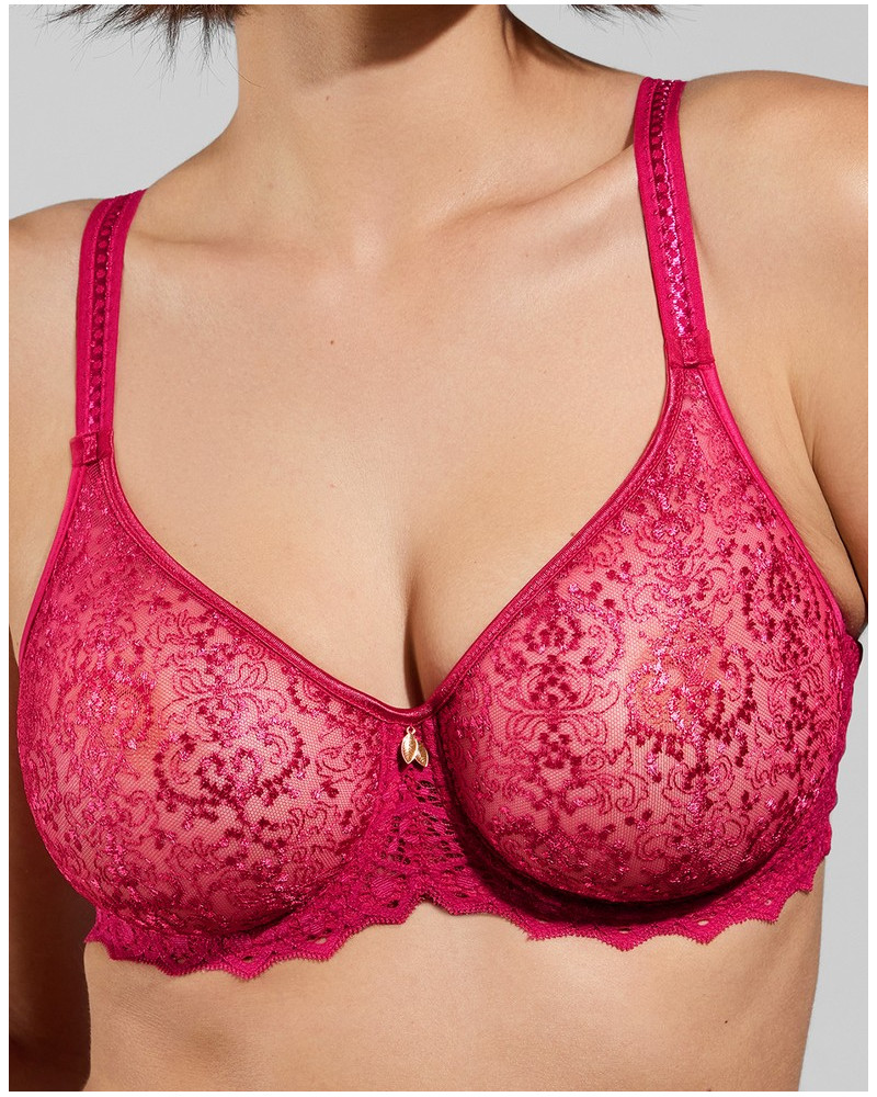 Underwired seamless bra Empreinte Cassiopée (Lipstick)