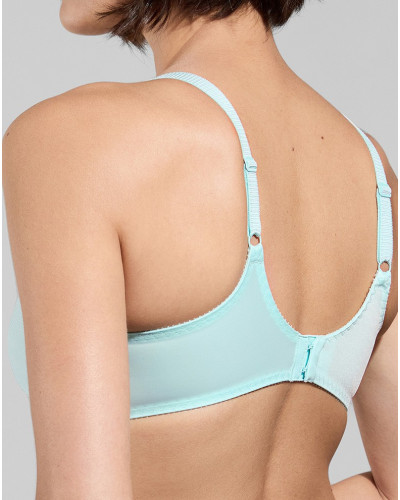 Underwired low-necked bra Empreinte May (Menthol)
