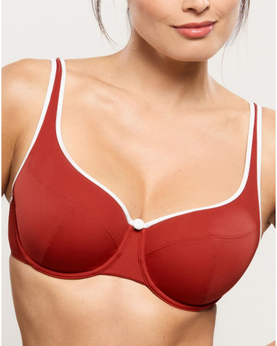 Soutien-gorge de bain avec armatures Empreinte Attitude (Tomette)