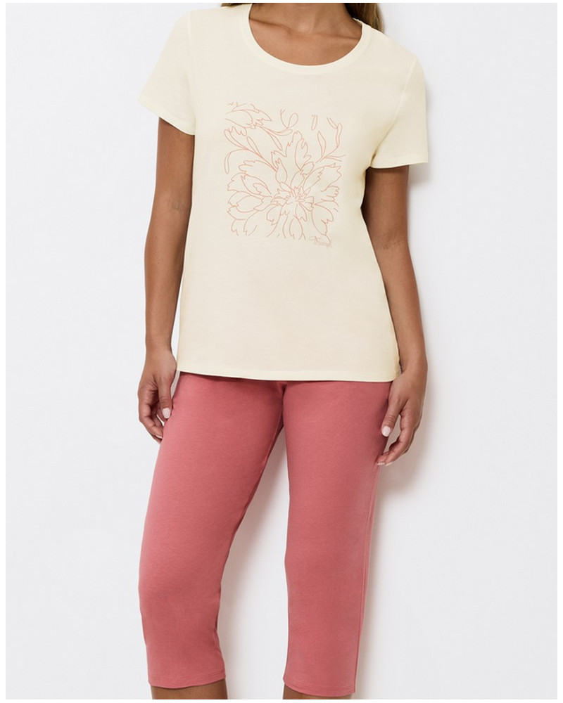 Pijama 100% algodón Nuit Triumph (Pink/Pink)