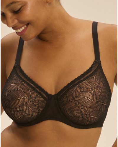 Padded underwired bra Simone Pérèle Comète (Black)