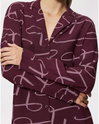 Pyjama long boyfriend Triumph Nuit (Red Light)