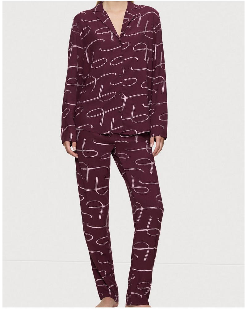 Pijama largo boyfriend Triumph Nuit (Red Light)