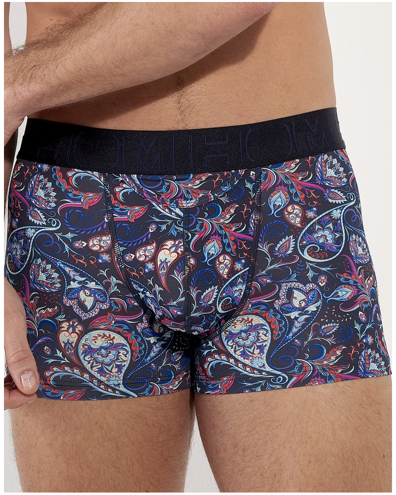 Microfibre boxer HO1 HOM Funky Styles (Imprimé navy)