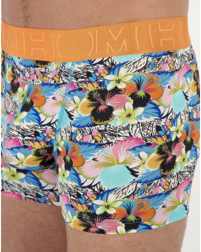 Bóxer HO1 en microfibra HOM Funky Styles (Imprimé orange)