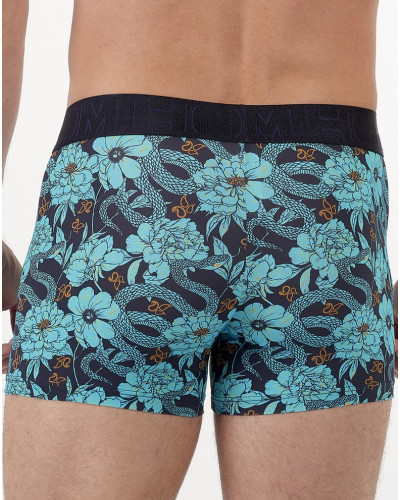 Boxer HO1 en microfibre HOM Funky Styles (Imprimé bleu)