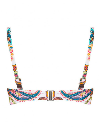 Sujetador de baño corbeille copa profunda Antigel La Bayadère (Blanc Flashy)