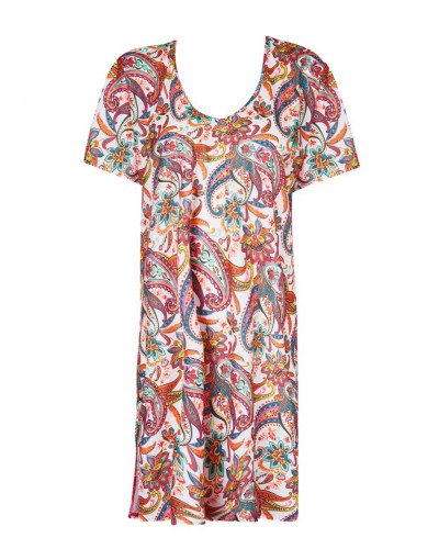 Beach tunic Antigel La Bayadère (Blanc Flashy)