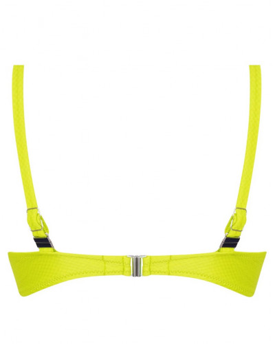 Soutien-gorge de bain triangle armatures bonnets profonds Antigel La Vogueuse (Vert Pistache)