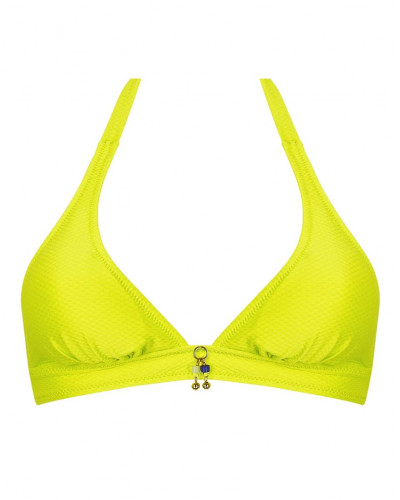 Soutien-gorge de bain triangle mousse Antigel La Vogueuse (Vert Pistache)