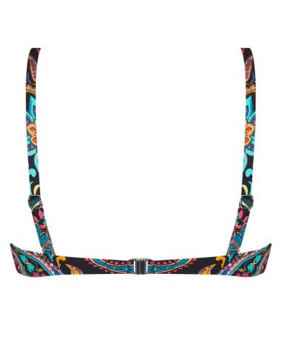 Padded bath bra Antigel La Bayadère (Noir Flashy)