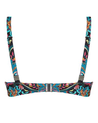 Sujetador de baño corbeille copa profunda Antigel La Bayadère (Noir Flashy)