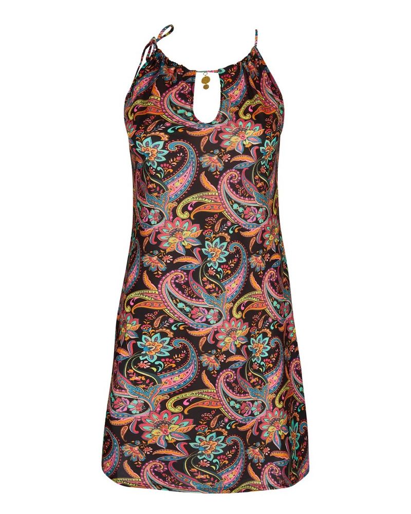 Vestido de playa Antigel La Bayadère (Noir Flashy)