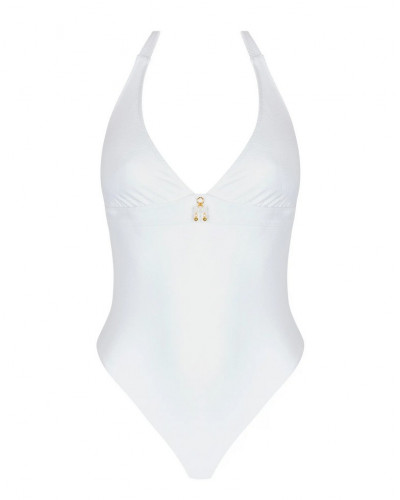 One-piece swimsuit Antigel La Vogueuse (White)