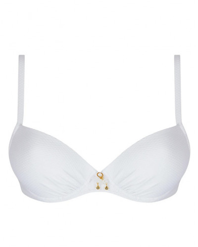 Soutien-gorge de bain coque Antigel La Vogueuse (Blanc)