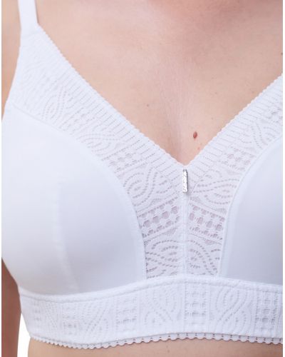 Sujetador sin ars Chantelle EasyFeel Easy Support (Blanco)