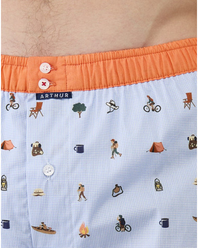 Suspensorio 100% algodón orgánico 1169 Arthur (Bleu)