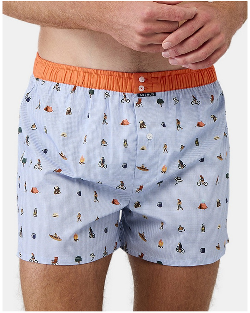 Suspensorio 100% algodón orgánico 1169 Arthur (Bleu)