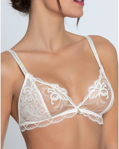 Soutien-gorge triangle Lise Charmel Bellissime Amour (Ecru Nacre)