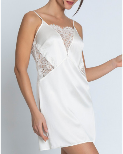 Charming nightdress Lise Charmel Bellissime Amour (Ecru Nacre)