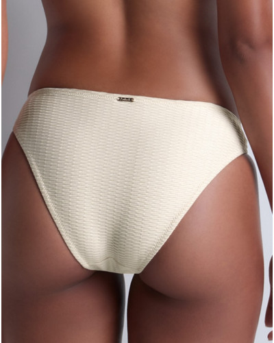 Mini-coeur swim brief Aubade Shimmering Waters (Golden White)