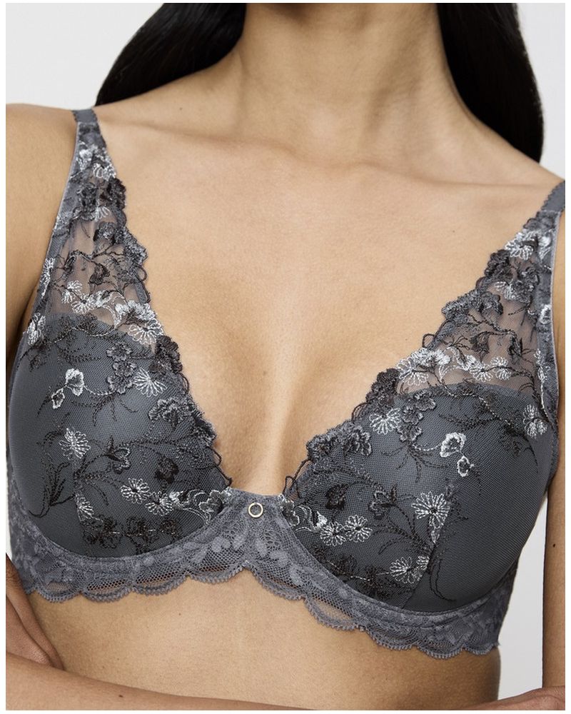 Underwired padded bra Triumph Sensual Spotlight (Pebble Grey)