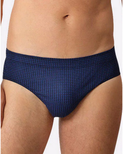 Set of 3 briefs 100% Cotton Eminence (Bordeaux/Ciel/Marine)