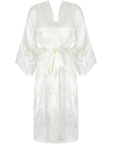 Devoured silk kimono Lise Charmel Bellissime Amour (Ecru Nacre)