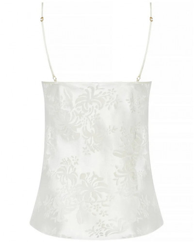 Devoured silk top Lise Charmel Bellissime Amour (Ecru Nacre)