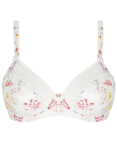 Sujetador bienestar con aros Antigel Souffle Fleuri (Souffle Pastel)