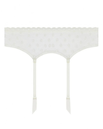 Suspender belt Antigel Je t'Aime à la Folie (Ecru Nacre)