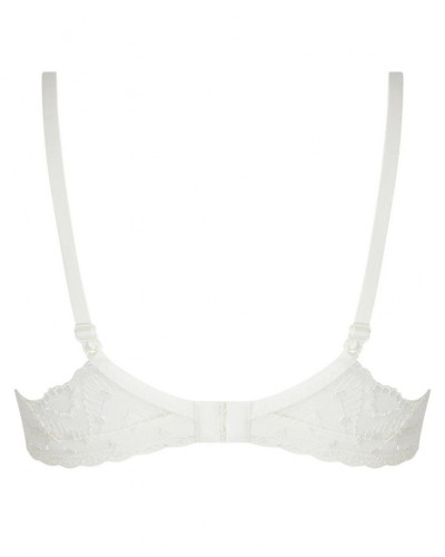 Wireless triangle bra Antigel Je t'aime à la folie (Ecru Nacre)