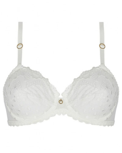 Underwired bra Antigel Je t'aime à la folie (Ecru Nacre)