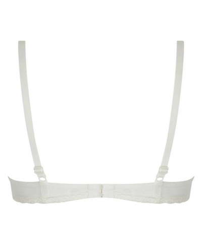 Soutien-gorge coque Antigel Je t'aime à la folie (Ecru Nacre)