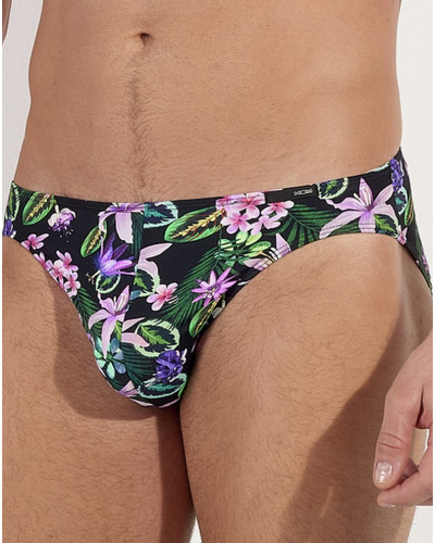 Slip micro en microfibre HOM  Funky Styles (Imprimé Rose)