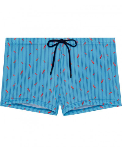 Shorty de baño HOM Espelette (Turquoise imprimé)